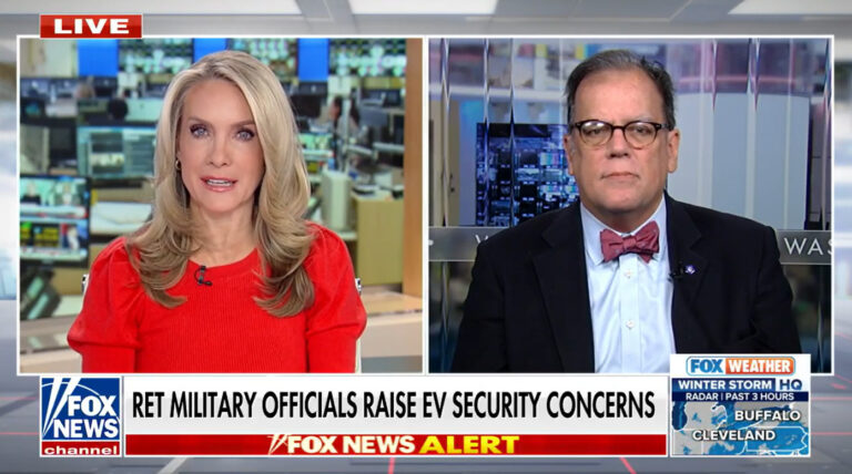 Carey on FOX News: Rush to Electric Vehicles Will Jeopardize U.S. National Security