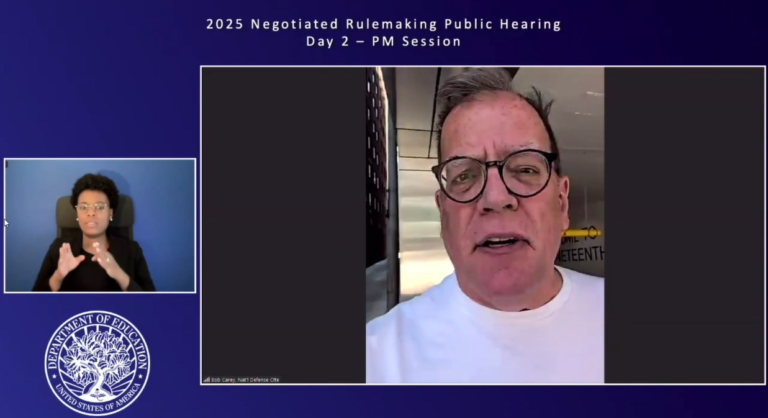 NDC to Dept. Ed: Biased Regulations, Mass Loan Cancellation Are ‘Fundamentally Unfair’ to Veterans